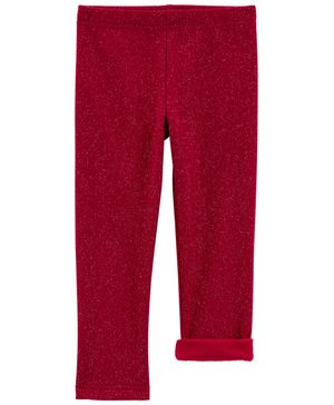 Leggings Tela Polar Con Brillos Carter's