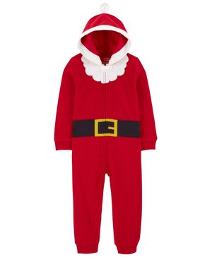 Mameluco De Tela Polar Para Disfraz De Santa Claus Carter's