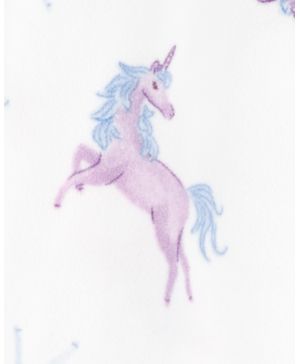 Mameluco Sin Pies De Tela Polar De Unicornio Carter's