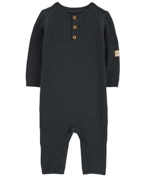 Mono Jumpsuit De Punto Con Botones Carter's
