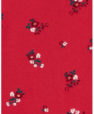 Pañalero De Manga Larga Con Estampado Floral Oshkosh B'Gosh