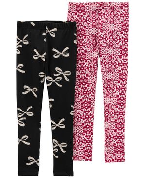 Paquete De 2 Leggings Navideños Carter's