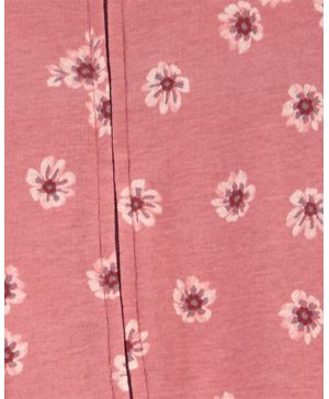 Paquete De 2 Mamelucos Algodón De Cierre Doble Floral Carter's