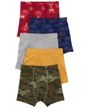 Paquete De 5 Calzoncillos Tipo Boxer Carter's