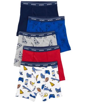 Paquete De 5 Calzoncillos Tipo Boxer Carter's