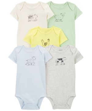 Paquete De 5 Pañaleros De Animales De La Granja Carter's