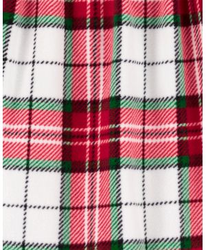 Pijama De 2 Piezas De Camisón De Tela Polar Para Niña Y Muñeca Carter's