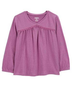 Playera De Jersey Con Textura Para Preescolares Oshkosh B'Gosh