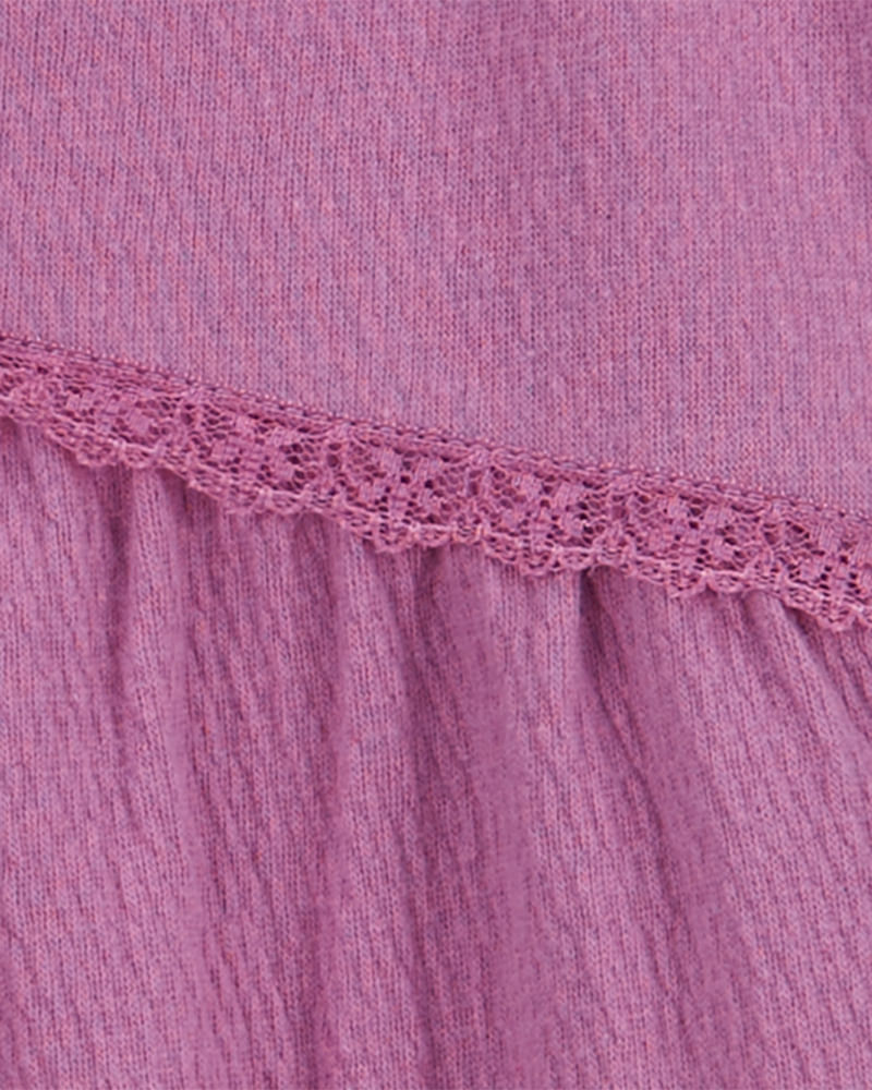 Playera de Jersey con Textura para Preescolares Rosa 2R592210|Oshkosh B ...