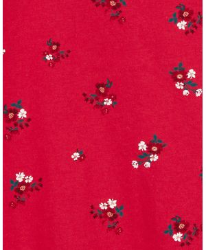 Playera De Manga Larga Con Estampado Floral Oshkosh B'Gosh