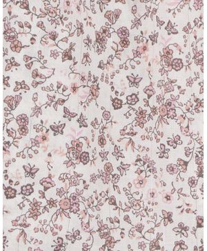 Playera De Manga Larga Con Estampado Floral Y Mariposas Oshkosh B'Gosh
