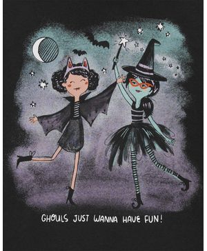 Playera Gráfica De Manga Larga Halloween Carter's