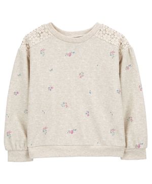 Sudadera De Tela Polar Con Bordado Para Preescolares Oshkosh B'Gosh