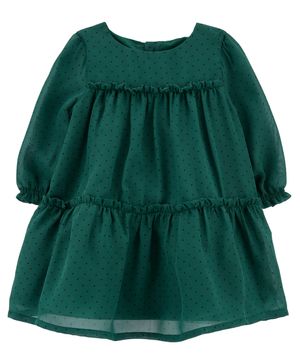 Vestido De Fiesta De Crepé Carter's