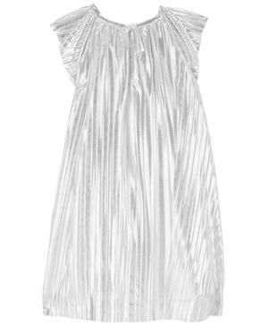Vestido De Fiesta Plisado Metalizado Oshkosh B'Gosh