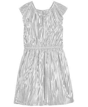 Vestido De Fiesta Plisado Metalizado Oshkosh B'Gosh