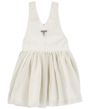 Vestido Tipo Overol Y Tul Con Brillos Oshkosh B'Gosh