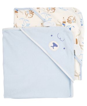 Paquete De 2 Toallas Con Capucha Para Bebé Carter's