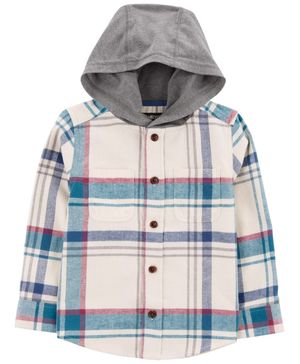 Chamarra Con Botones A Cuadros Oshkosh B'Gosh
