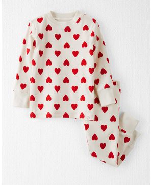 Conjunto De 2 Piezas De Pijama De Corazones Carter's Little Planet