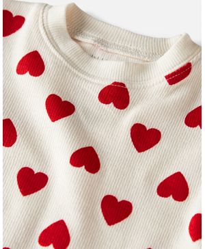Conjunto De 2 Piezas De Pijama De Corazones Carter's Little Planet