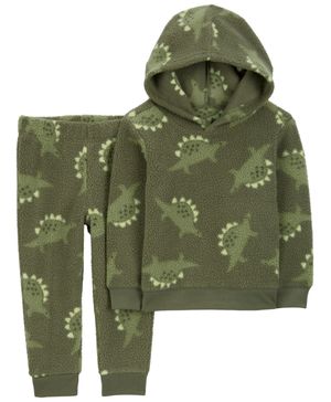 Conjunto De 2 Piezas Sudadera Y Pantalón Polar Dinosaurio Carter's