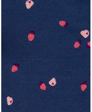 Conjunto De 3 Piezas Pañalero Y Pantalón Azul Marino Fresa Carter's