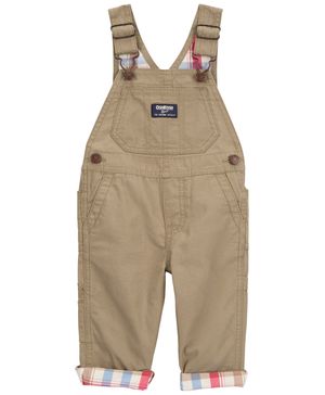 Overol De Lona Marrón Oshkosh B'Gosh