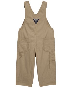 Overol De Lona Marrón Oshkosh B'Gosh