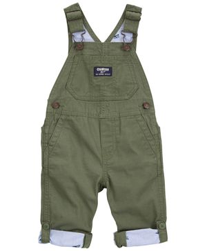 Overol De Lona Verde Oshkosh B'Gosh