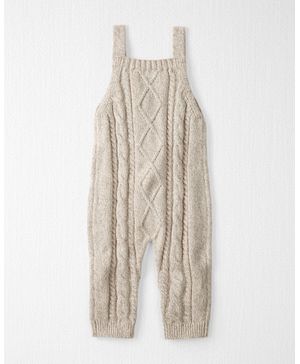 Overol De Punto Trenzado De Algodón Orgánico Carter's Little Planet