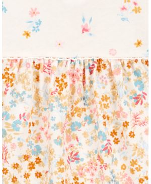 Pañalero De Punto Manga Larga Estampado Floral Oshkosh B'Gosh