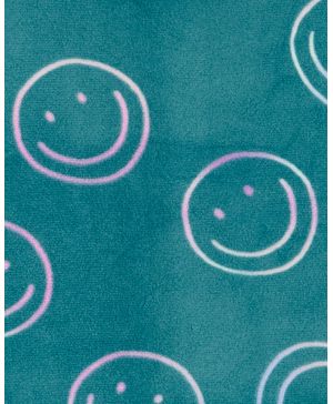 Pijama De 2 Piezas Con Diseño De Cara Sonriente Carter's