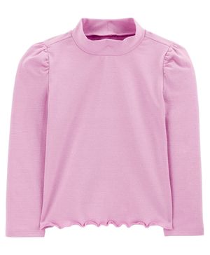Playera De Cuello De Tortuga Dobladillo Fruncido Oshkosh B'Gosh