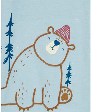 Playera Gráfica Oso Invernal Carter's