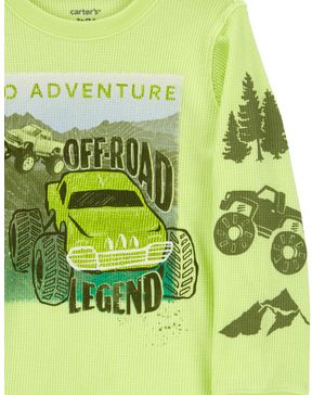 Playera Gráfica Termal Aventuras En El Camino Carter's