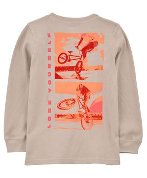 Playera Gráfica Termal Bicicleta Bmx Carter's