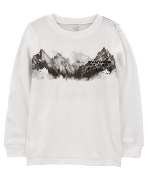 Playera Gráfica Termal Snowboard Carter's