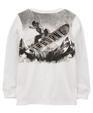 Playera Gráfica Termal Snowboard Carter's