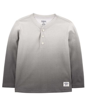 Playera Henley De Manga Larga Ombré Oshkosh B'Gosh