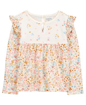 Playera Tejida De Moda Manga Larga Floral Oshkosh B'Gosh