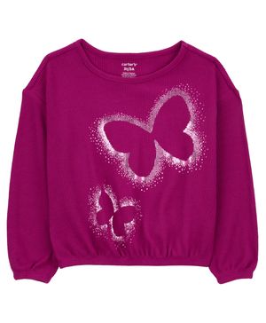 Playera Termal Metalizada Brilla Como Estrella Carter's