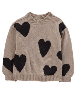 Sudadera Tipo Angora Corazón Carter's