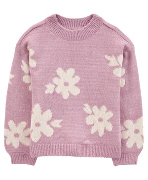 Sudadera Tipo Angora Floral Carter's