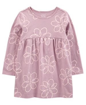 Vestido De Punto Floral Carter's