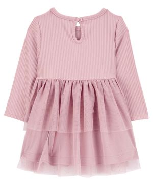 Vestido Festivo De Tul Acanalado Carter's