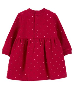 Vestido Para Fiesta De Tela Polar De Lunares Carter's