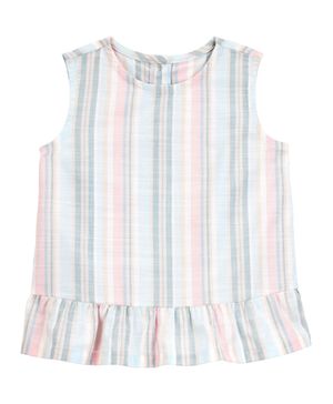 Blusa De Moda Sin Mangas Con Rayas Carter's