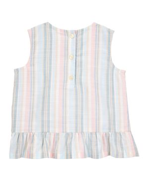 Blusa De Moda Sin Mangas Con Rayas Carter's