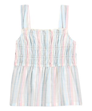 Blusa De Rayas Sin Mangas Carter's